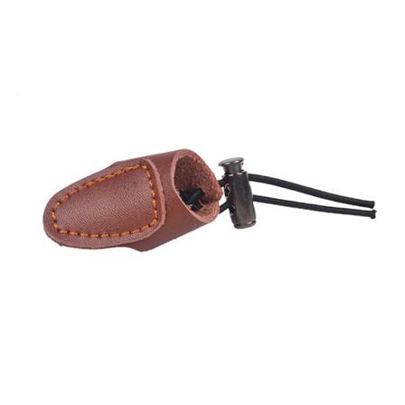 Tummen Finger Tip Protector Jaktövning Bågskytte Pull Arrow