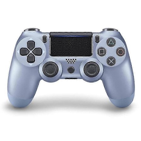 Trådløs PS4 Controller Bluetooth Gamepad med Vibration, Ergonomisk Design til PS4 Konsol - Lys Rød