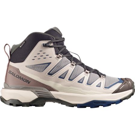 Salomon - Chaussures de randonnée et grande randonnée pour homme X Ultra 360 Edge Mid Gtx - Cloudburst / Silver Cloud - 40⅔