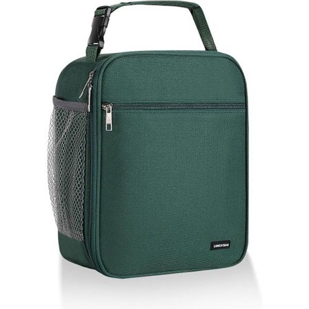 ING Unisex isolert matboks/ryggsekk, egnet for jobb, piknik og reise - Mørkegrønn