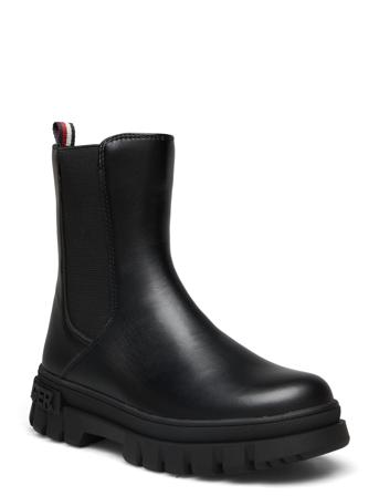 T3A5-33058-1355999- Snørestøvletter Støvletter Svart Tommy Hilfiger*Betinget Tilbud