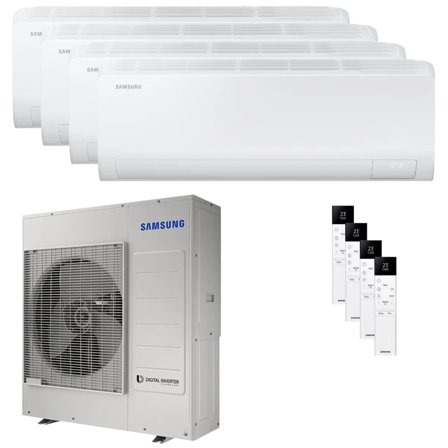 Condizionatore Samsung Cebu S2 quadri split 9000+12000+12000+12000 BTU inverter A++ wifi unità esterna 10 kW