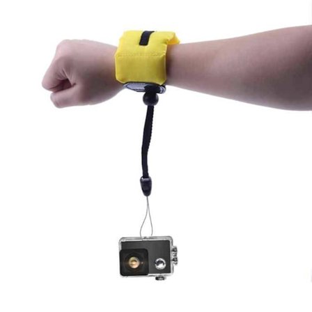 Universelt flydende armbånd gopro mobiltelefon kamera vandtæt
