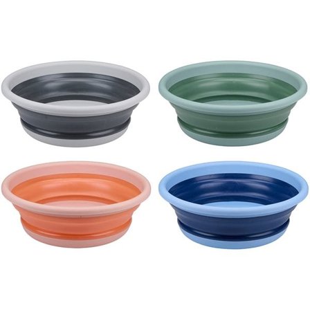 Hopfällbar hink med 8 liters kapacitet