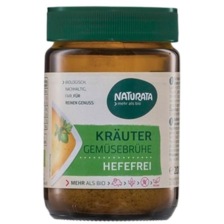Naturata Urtebouillon gærfri Ø krydderurter Ø 200 g, Helse & Madvarer, Krydderier, Bouillon