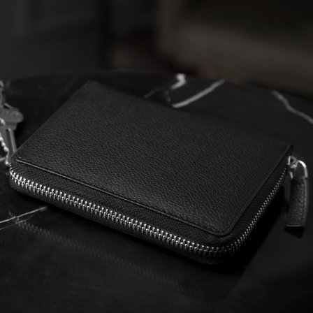 Sky Schwarze RFID Leder Geldbörse für Männer - RFID Geldbörsen