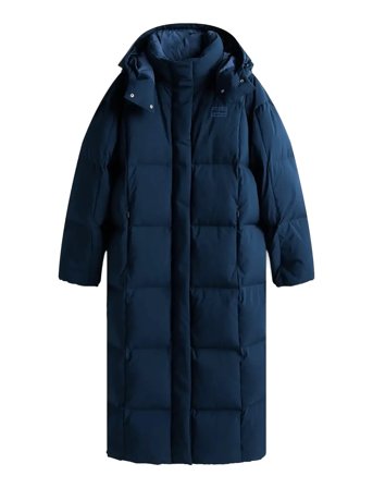 Tommy Jeans | Tjw Alaska Grid Dwn Mxi Coat Ext | S