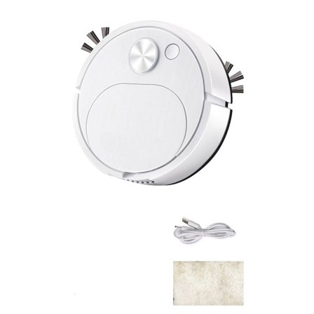 Smart-feiende tørr våtrengjøringsmaskin Automatisk robotstøvsuger Lading Intelligent støvsuger for kjæledyrhår