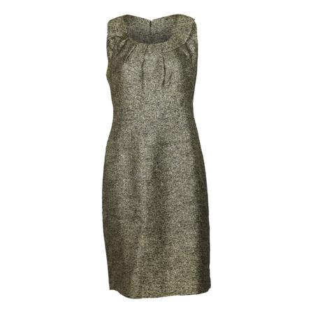 Michael Kors Pre-owned Shift Kjole in Polyester Viscose Gul, Dame