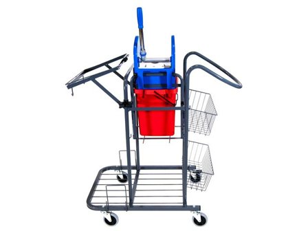 NORDEX Städvagn Trio med svabbpress - Lyreco - Städ och hygien - Städvagnar - Städvagnar