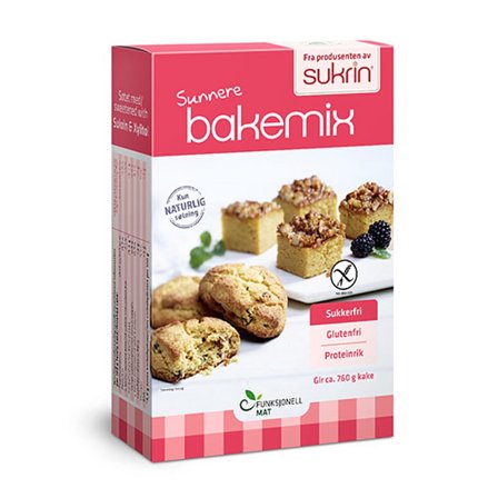 Sukrin Bage Mix 340 g, Helse & Madvarer, Bagning, Kagemix