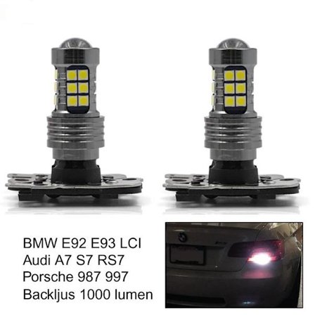ph16w BMW E92 E93 LCI Porsche Audi A8 1000 lumen led backljus