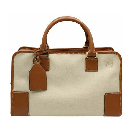 Loewe Pre-owned, Pre-owned Handbags Beige, Dames, Maat:ONE Size