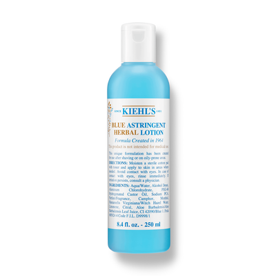 Kiehl's Blue Astringent Herbal Lotion 250ml, Skincare, Renseprodukter, Toner, Skintonic