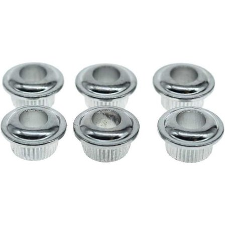 Metallikromi 10mm kitaran virityskoneiston muunnosholkit adapterit hylsyt vintage-kitaran virityskoneistoille