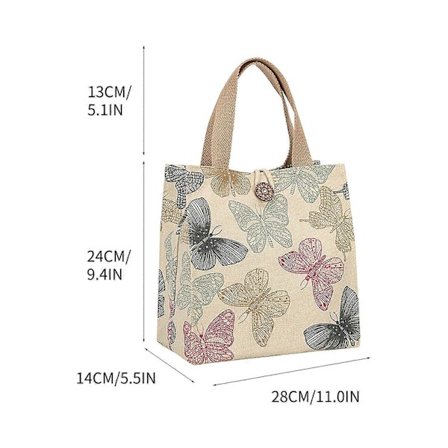 Toimistolaukku, lounaslaukku, kannettava lounaslaukku, eristetty lounasrasialaukku, muodikas ulkoilulaukku