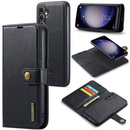 DG.MING 2-i-1 Magnet Wallet Samsung Galaxy A56 Sort