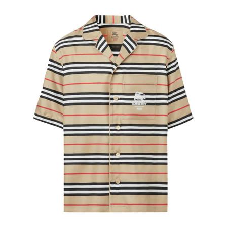 Supreme, Shirts Beige, Heren, Maat:L