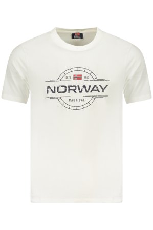 Norway 1963 T-shirt Maniche Corte Uomo Bianco