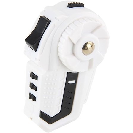 Dekompressionsdyna Toy Stress Relief Kompakt Fidget Game Handtag Dekompressionsleksak Vit