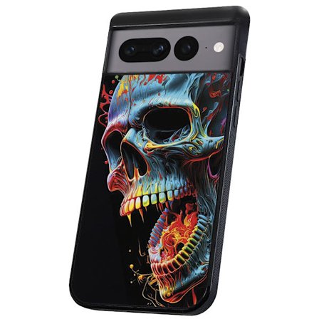Google Pixel 7 Pro - Skal/Mobilskal Skull