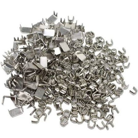 Glidelås bunnstopper Glidelås toppstopper metall