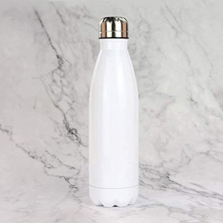 Sportvattenflaska Cola-flaska utomhussportvakuum-vakuumkolv i rostfritt stål