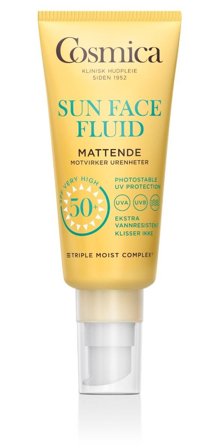 Cosmica Sun Fluid solkrem ansikt SPF 50+ 40 ml