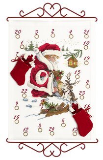 Broderikit Kalender Upplärning - Rosenstand