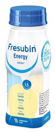 Fresubin Energy Drink næringsdrikk vanilje 4x200 ml