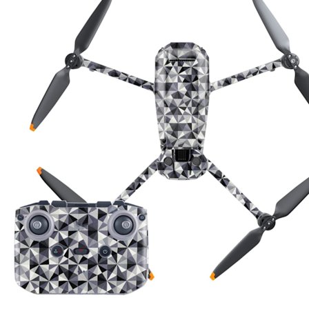 Vattentätt självhäftande PVC Drone Skin Kroppsskydd Fjärrkontroll Armskydd för Mavic 3 Tillbehör