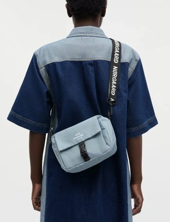Mads Nørgaard Tian Fae Bag Fav - Blue - ONE SIZE