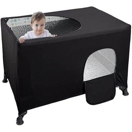 Babysenghimmel Pustende Nett Soveskygge Mørklegging Reise Babysenghimmel Trekk Og Telt For Innendørs Eller Utendørs