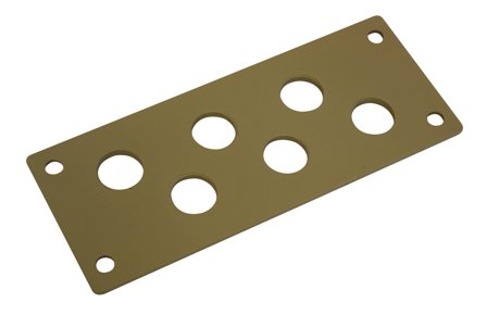 Eldon RFR21626 Flens FL 21, gjengestørrelse 25 6 tilkoblingshull, Elfordeling & strømforsyning