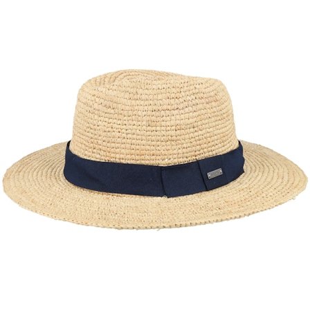 Barts - Beige straw Hut - Albury Hat Natural Straw Hat @ Hatstore