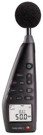 Testo 816-1 Ljudmätare med integrerat dataminne, Mätinstrument