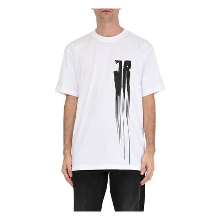 John Richmond, T-Shirts Biały, Mężczyzna, Rozmiar: L