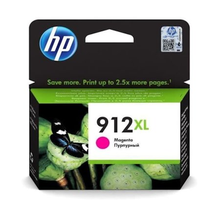 HP 912XL højtydende magenta original blækpatron (3YL82AE) til HP OfficeJet 8010 series/OfficeJet Pro 8020 series