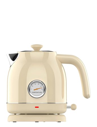 Witt Witt Premium Retro Kettle - Cream - ONE SIZE