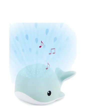 ZAZU Wally The Whale Projector - Blue - ONE SIZE