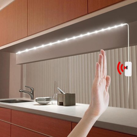 3m hvit lys 5V lys USB Led lys under skapet moti