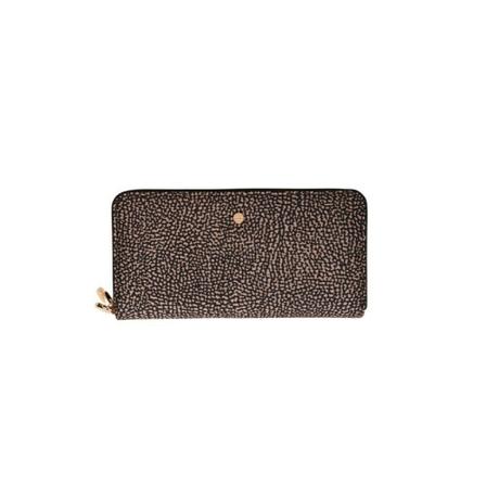 Borbonese Wallets & Cardholders Sort, Dame Punge og Kortholder, Størrelse: ONE Size