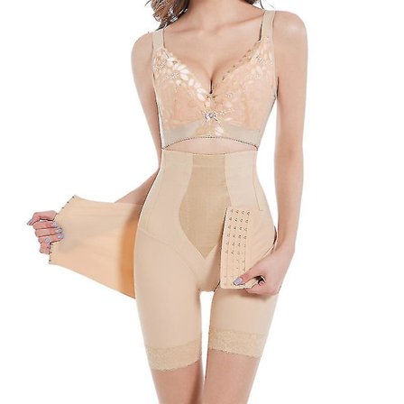 Shapewear för kvinnor Magkontroll Hög midja Power Short Body Shaper Magkontroll Trosa