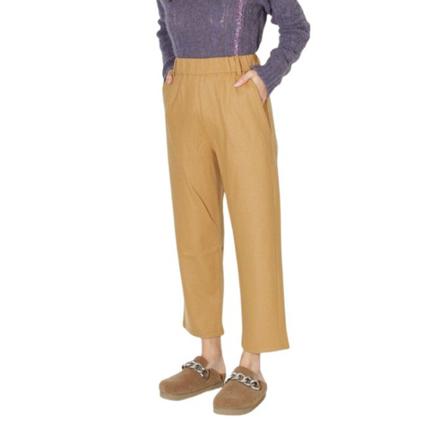 Alysi, Wide Trousers Beige, Dames, Maat:S