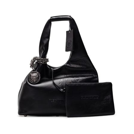 Plein Sport, Shoulder Bags Zwart, Dames, Maat:ONE Size