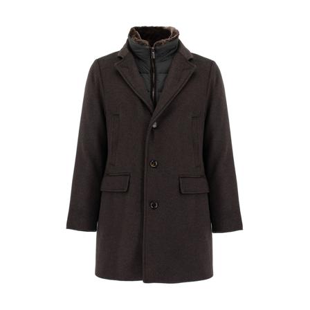 Moorer Parkas , Bruin , Heren , Maat: 2XL