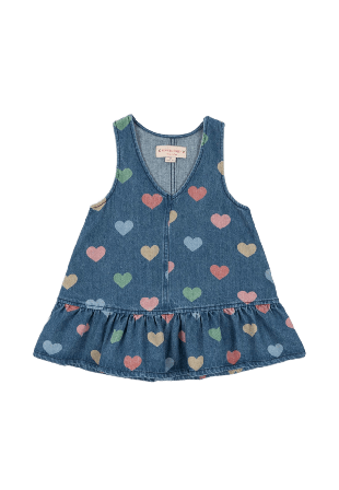 Konges Sløjd MAGOT DRESS GOTS Klänningar Dam Flerfärgad 5-6Y