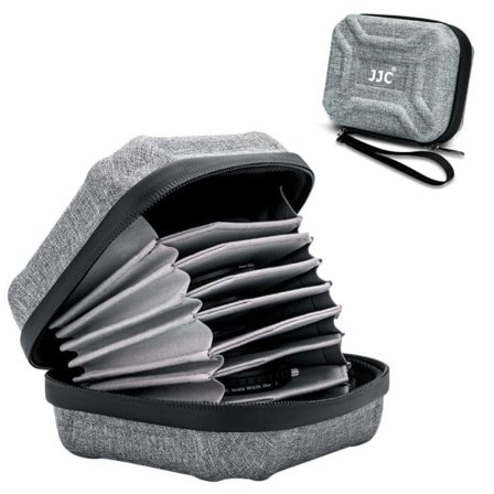 10 Slots Lens Filter Etuiet Veske med Inner Lomme Vanntett ND UV CPL Filter Oppbevaring Lomme Lommebok