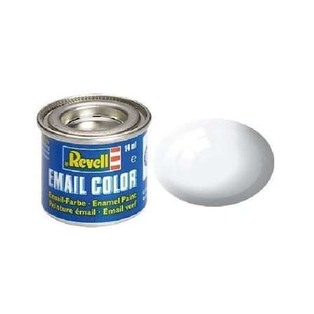 Revell Emaljfärg 14 ml. White, Gloss