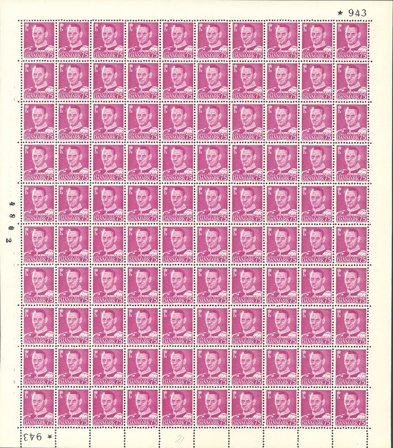 Danmark - AFA 314 postfrisk helark